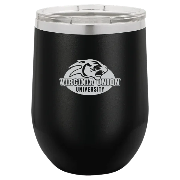 Virginia Union University Polar Camel 12 oz. Stemless Wine Tumbler