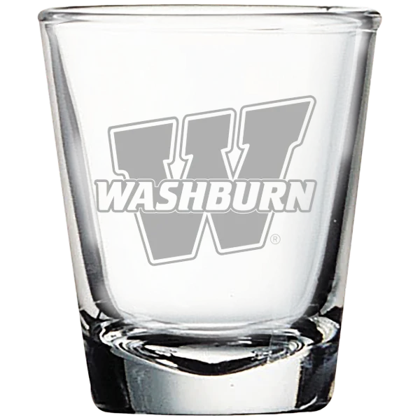 Washburn University Polar Camel 1.7 oz. Shot Glass