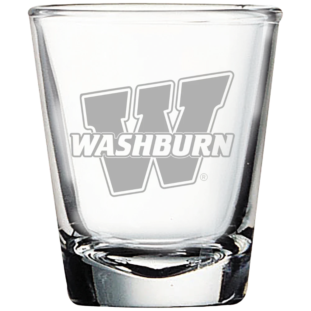 Washburn University Polar Camel 1.7 oz. Shot Glass