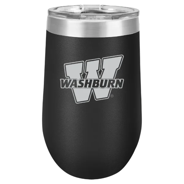 Washburn University Polar Camel 16 oz. Stemless Wine Tumbler