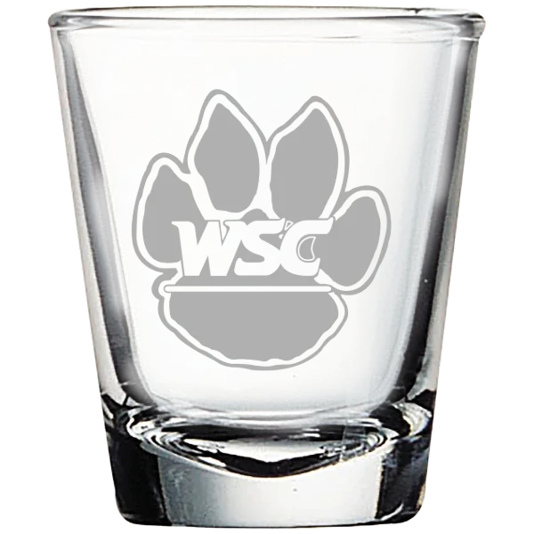 Wayne State College (Nebraska) Polar Camel 1.7 oz. Shot Glass
