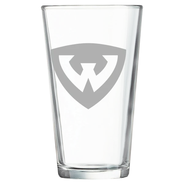Wayne State University (Michigan) Polar Camel 16 oz. Pint Mixing Glass