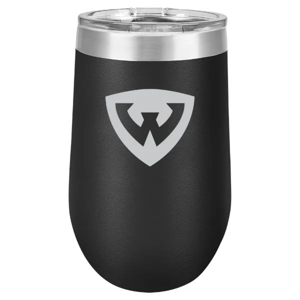 Wayne State University (Michigan) Polar Camel 16 oz. Stemless Wine Tumbler