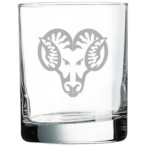 West Chester University of Pennsylvania Polar Camel 10 1/2 oz. On The Rocks Glass