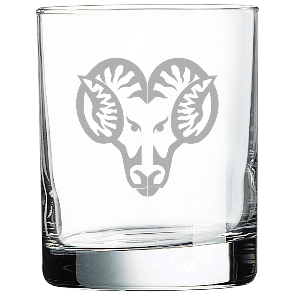 West Chester University of Pennsylvania Polar Camel 10 1/2 oz. On The Rocks Glass