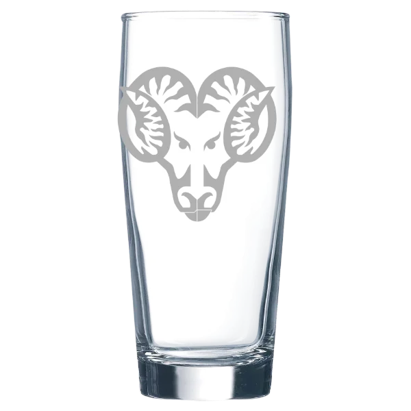 West Chester University of Pennsylvania Polar Camel 16 oz. Willi Becher Beer Glass