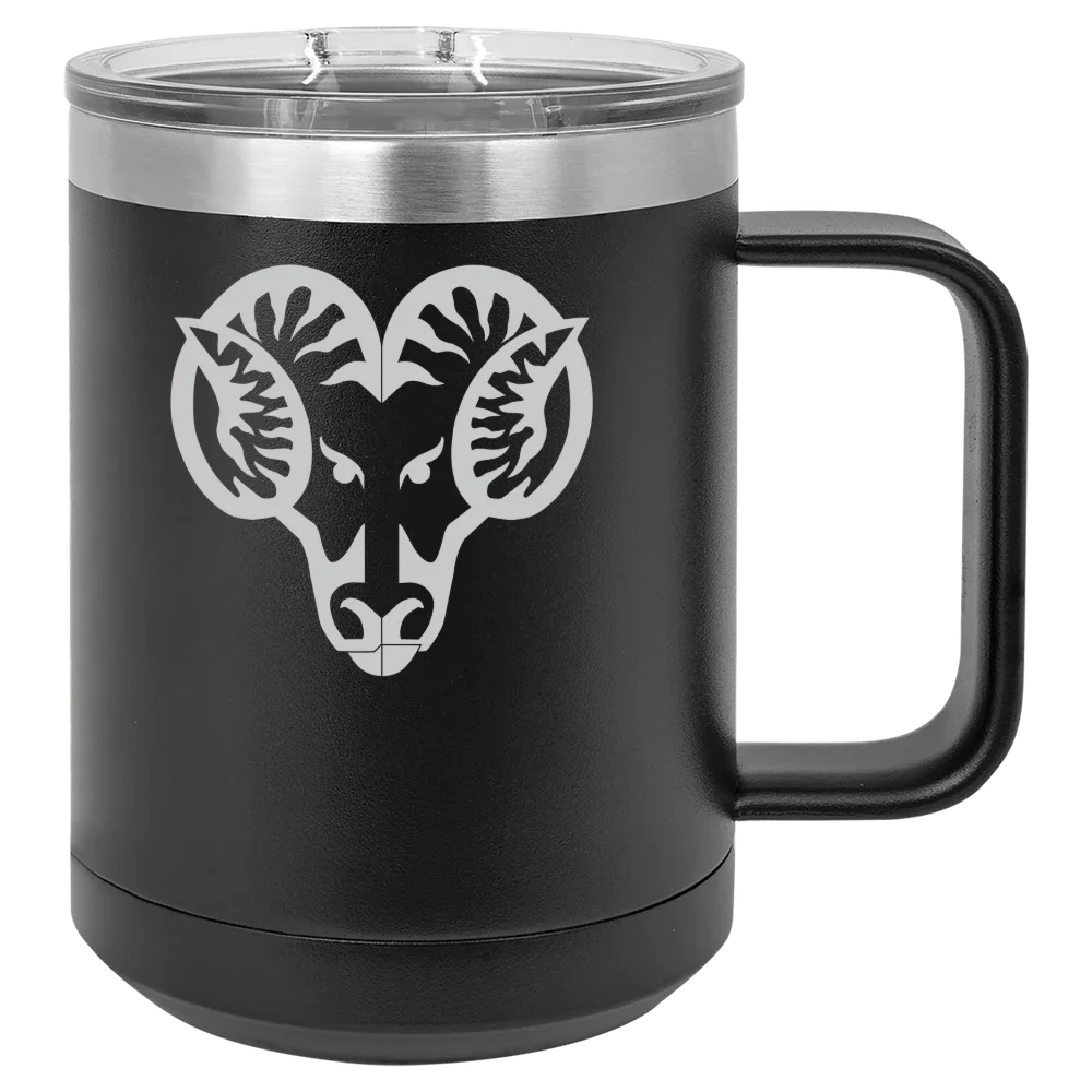 West Chester University of Pennsylvania Polar Camel 15 oz. Mug with Slider Lid