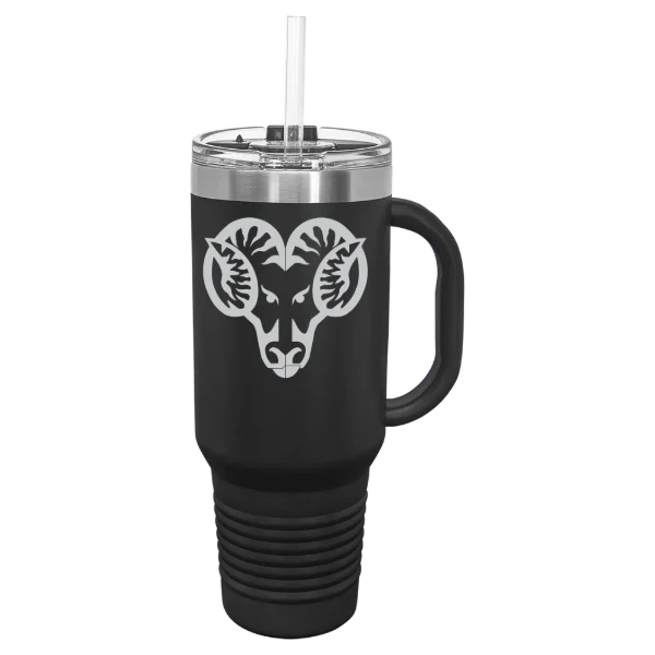 West Chester University of Pennsylvania Polar Camel 40 oz. Travel Mug with Snap Lid & Straw