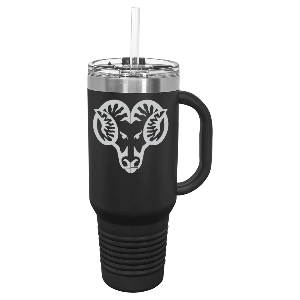West Chester University of Pennsylvania Polar Camel 40 oz. Travel Mug with Snap Lid & Straw