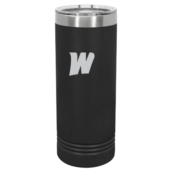 West Liberty University Polar Camel 22 oz. Skinny Tumbler with Slider Lid