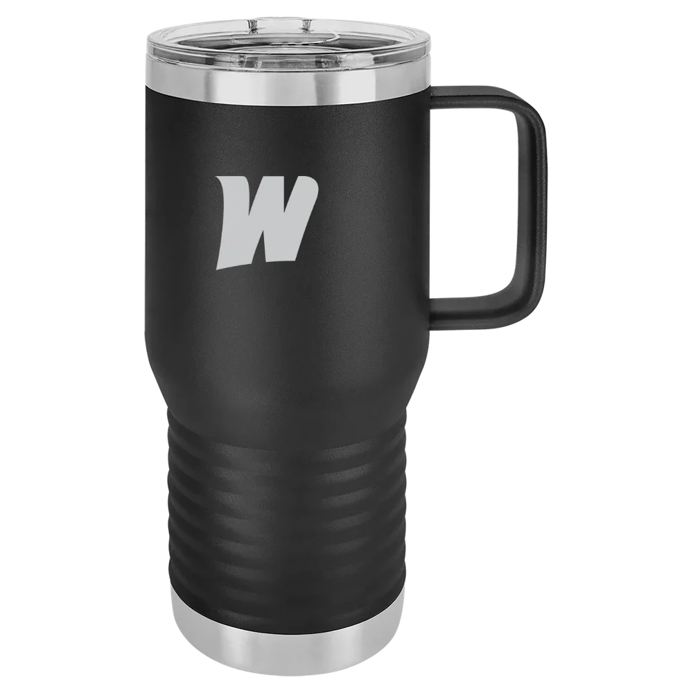 West Liberty University Polar Camel 20 oz. Travel Mug with Slider Lid