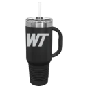 West Texas A&M University Polar Camel 40 oz. Travel Mug with Snap Lid & Straw