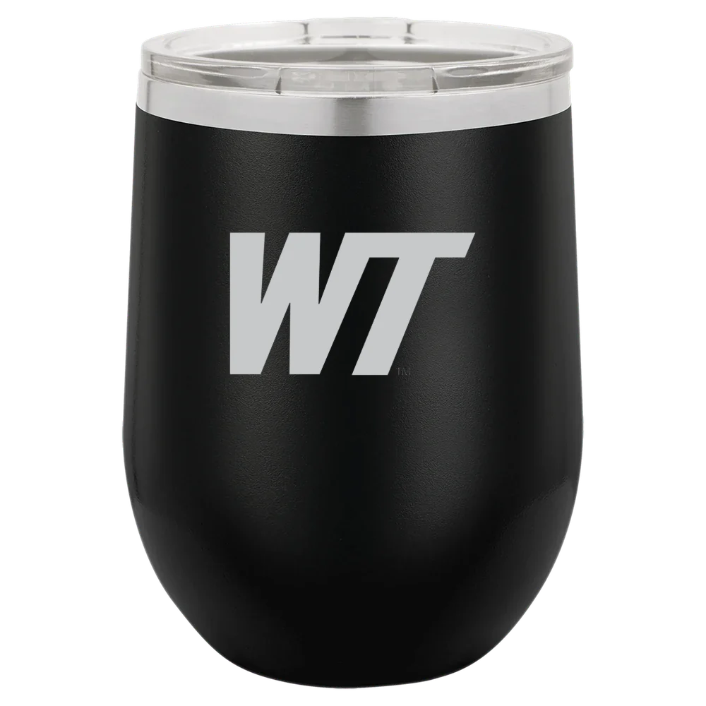 West Texas A&M University Polar Camel 12 oz. Stemless Wine Tumbler