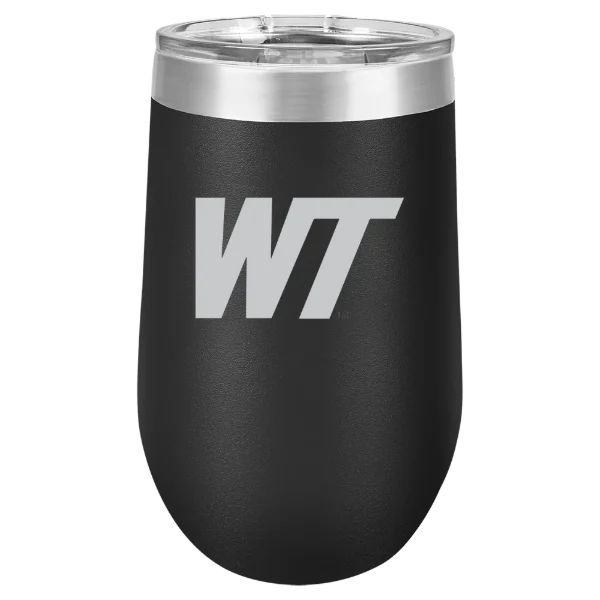 West Texas A&M University Polar Camel 16 oz. Stemless Wine Tumbler