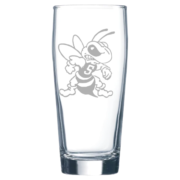 West Virginia State University Polar Camel 16 oz. Willi Becher Beer Glass