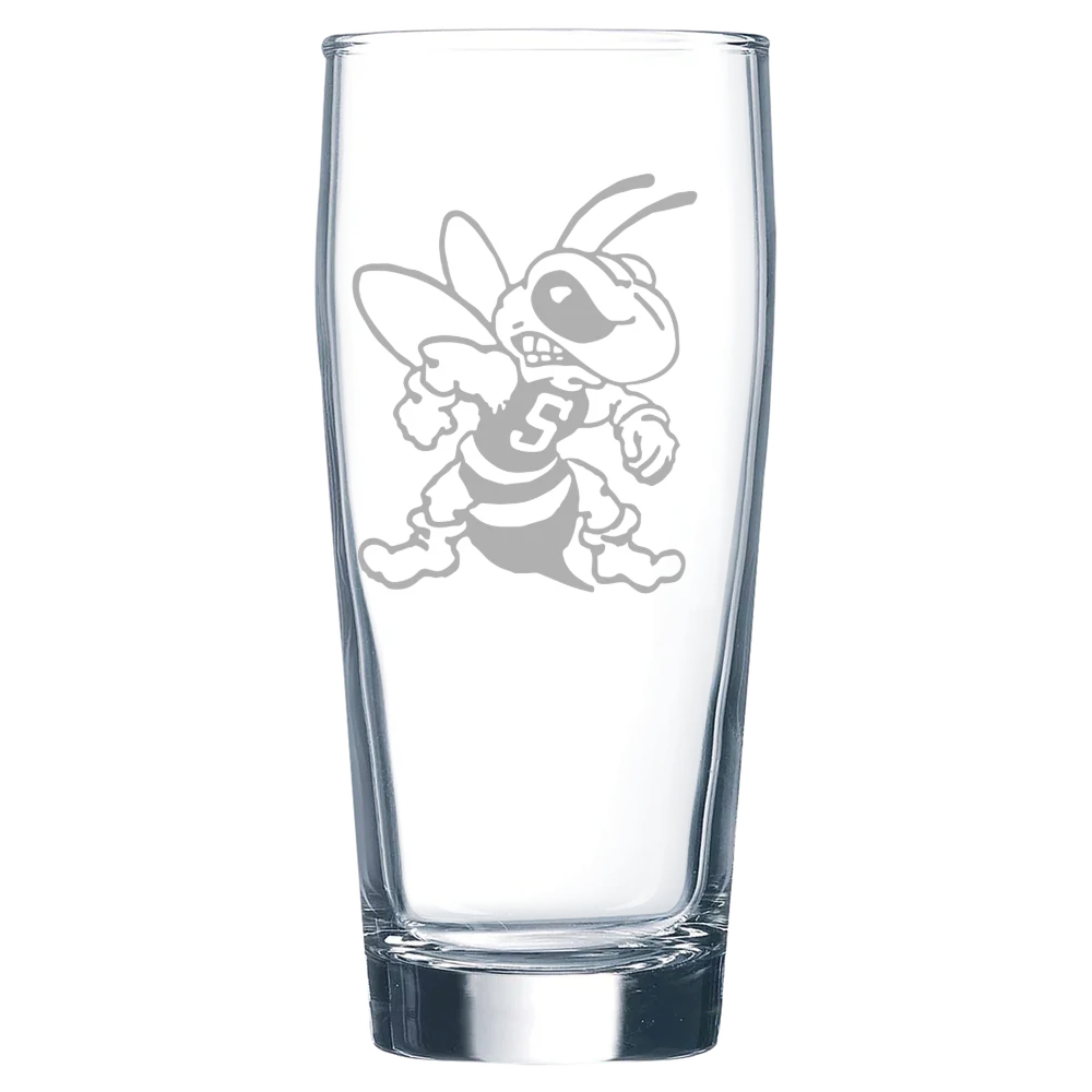 West Virginia State University Polar Camel 16 oz. Willi Becher Beer Glass