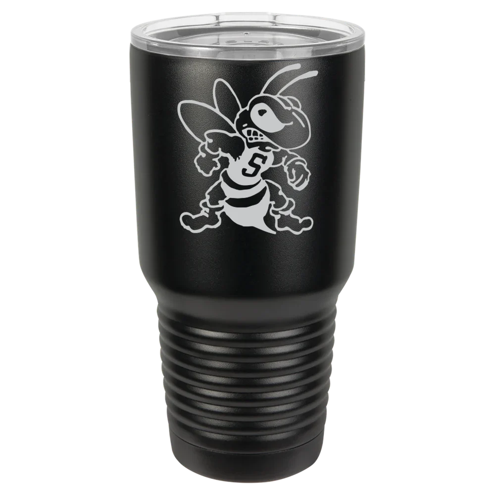 West Virginia State University Polar Camel 30 oz. Ringneck Tumbler with Standard Lid