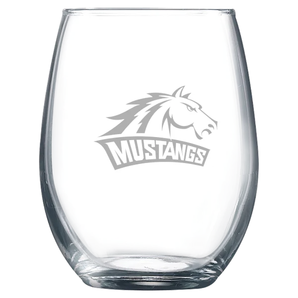 Western New Mexico University Polar Camel 9 oz. Stemless Wine Glass