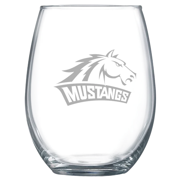 Western New Mexico University Polar Camel 15 oz. Stemless Wine Glass