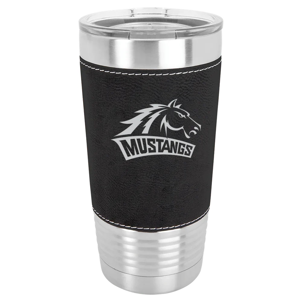 Western New Mexico University Polar Camel 20 oz. Leatherette Grip Tumbler with Standard Lid