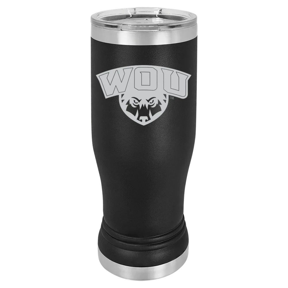 Western Oregon University Polar Camel 14 oz. Pilsner Tumbler