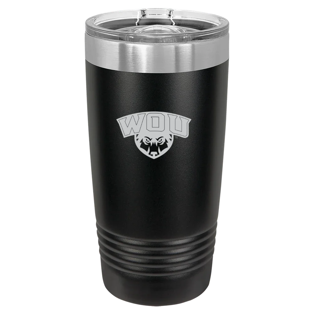 Western Oregon University Polar Camel 20 oz. Ringneck Tumbler with Slider Lid