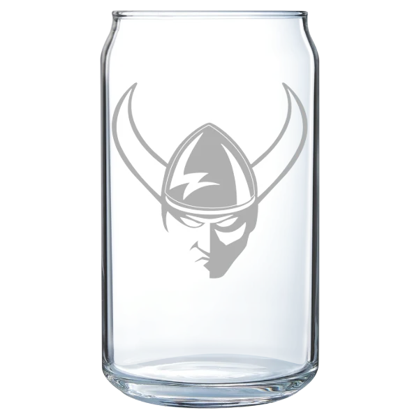 Western Washington University Polar Camel 16 oz. Can Glass