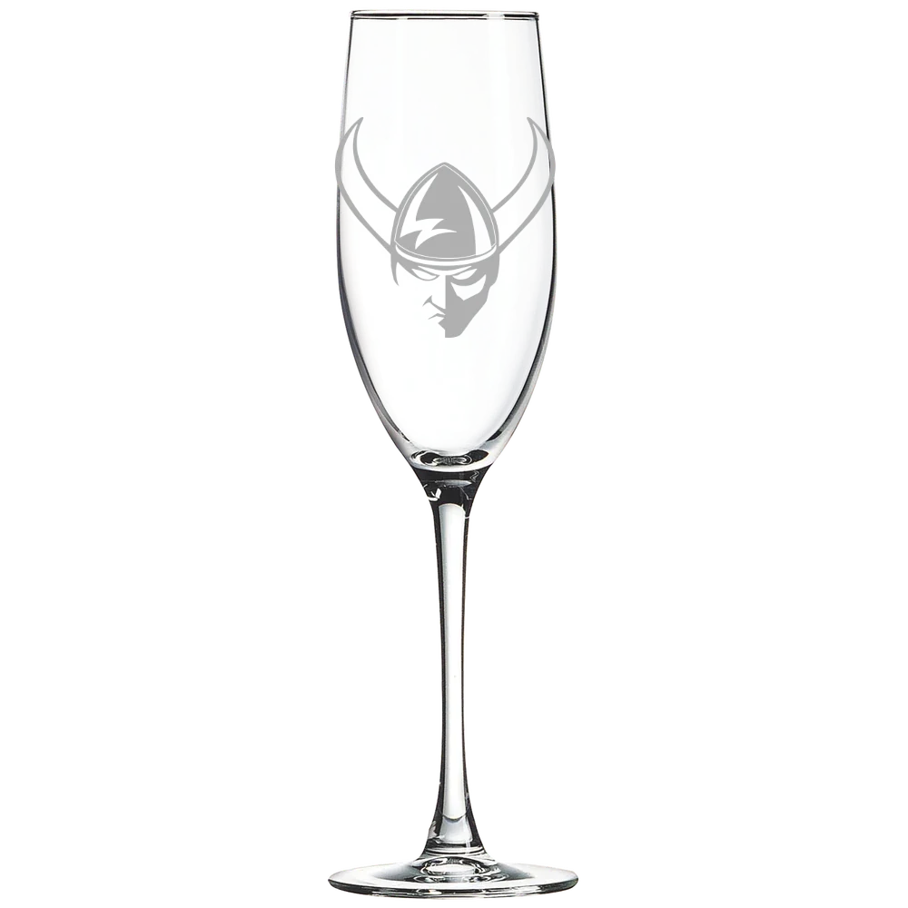 Western Washington University Polar Camel 8 oz. Champagne Flute