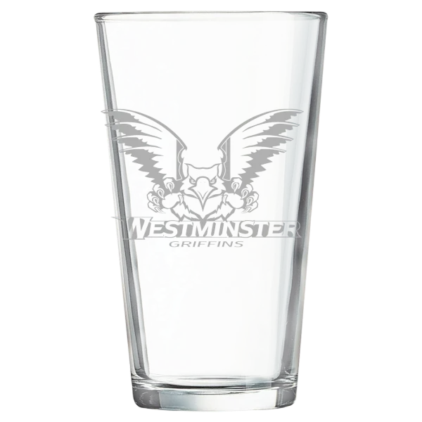 Westminster University (Utah) Polar Camel 16 oz. Pint Mixing Glass