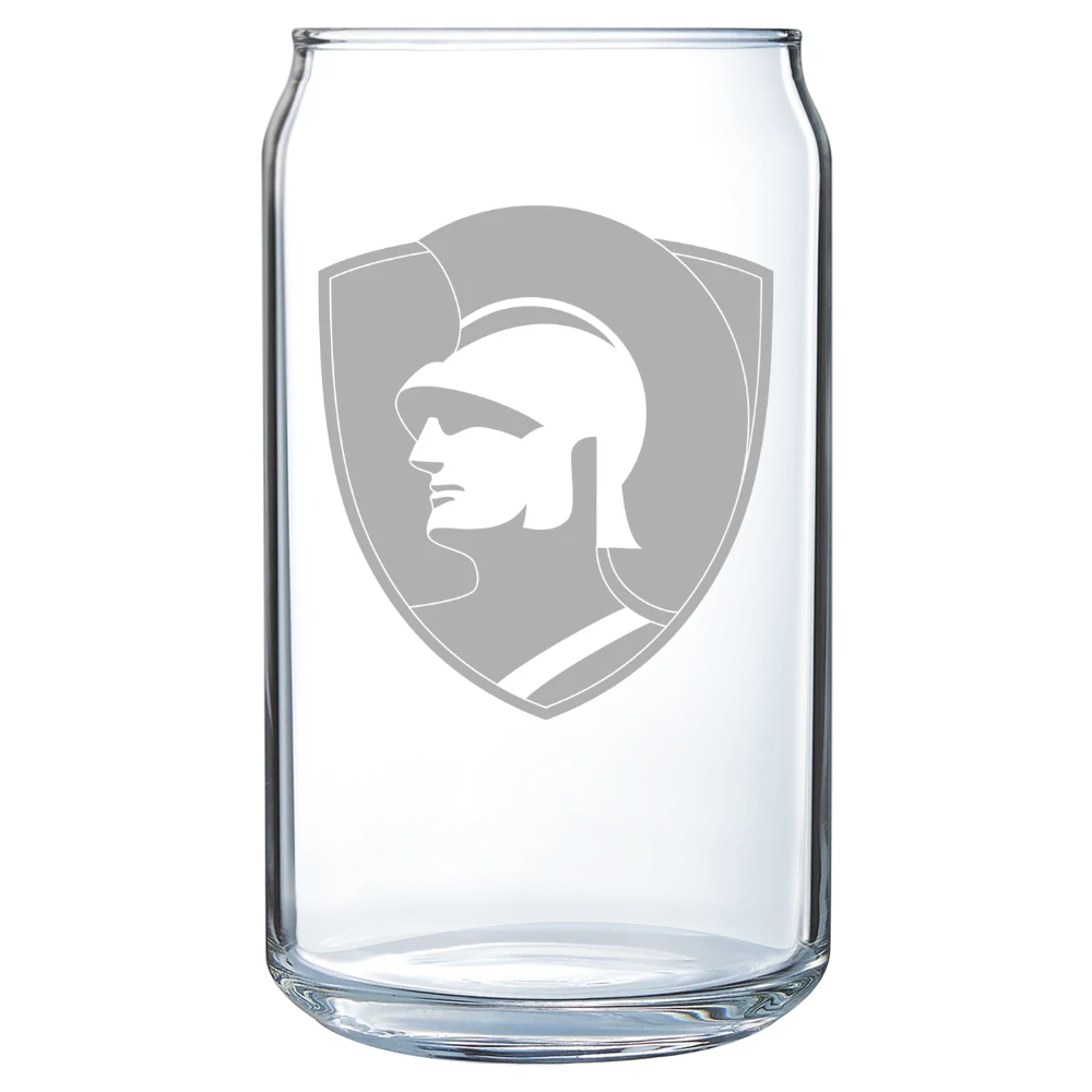 Westmont College Polar Camel 16 oz. Can Glass