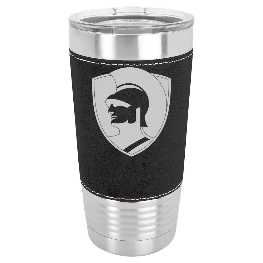 Westmont College Polar Camel 20 oz. Leatherette Grip Tumbler with Standard Lid