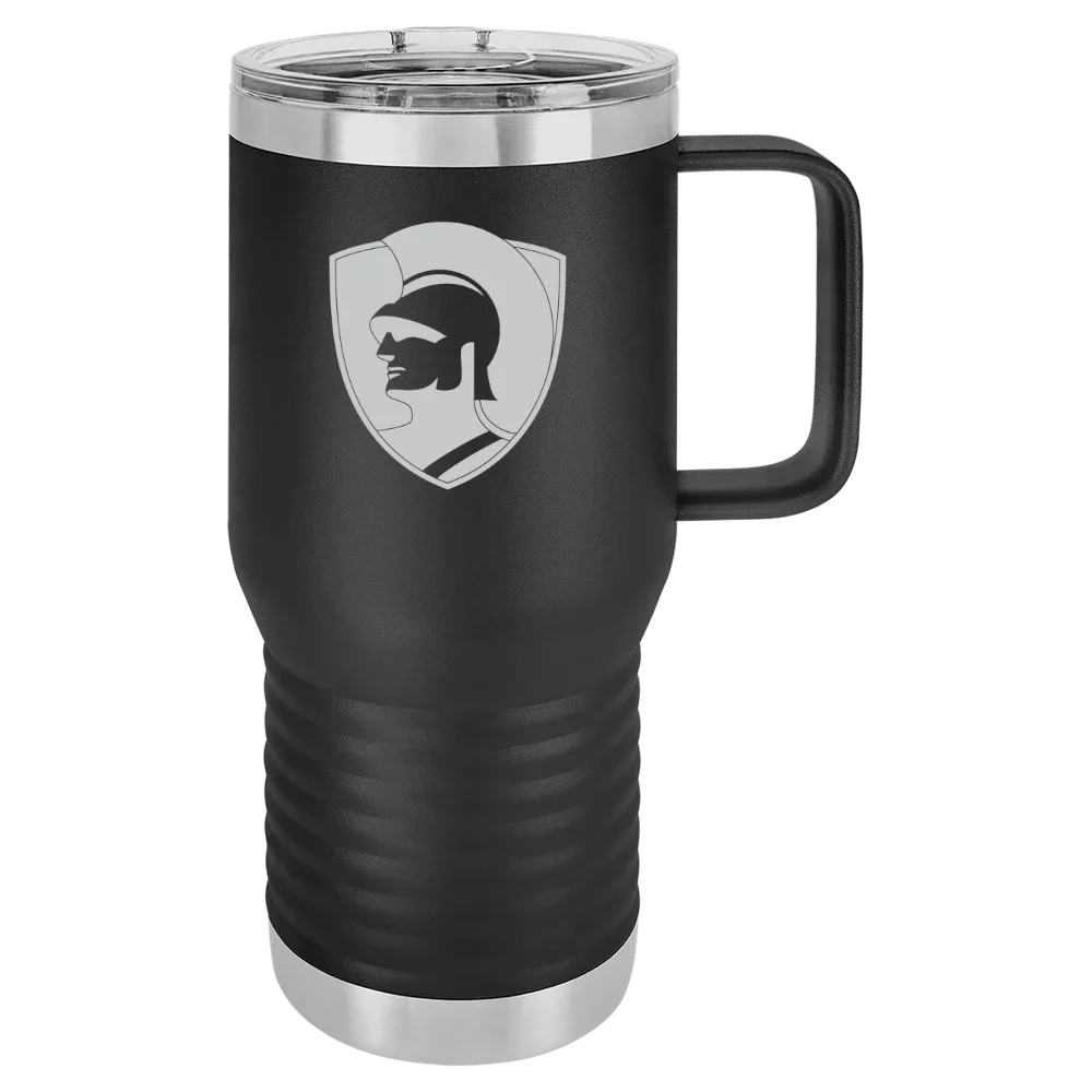 Westmont College Polar Camel 20 oz. Travel Mug with Slider Lid