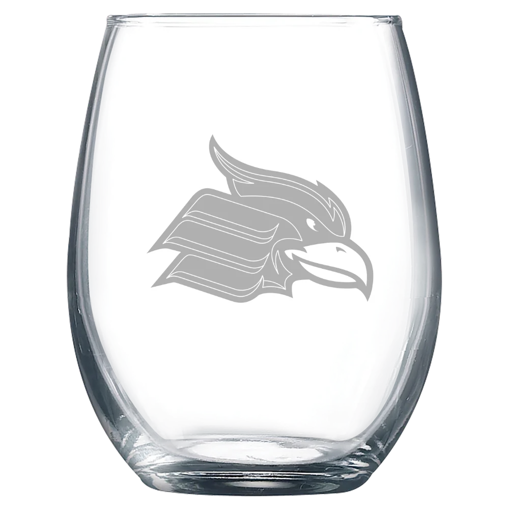 Wheeling University Polar Camel 9 oz. Stemless Wine Glass