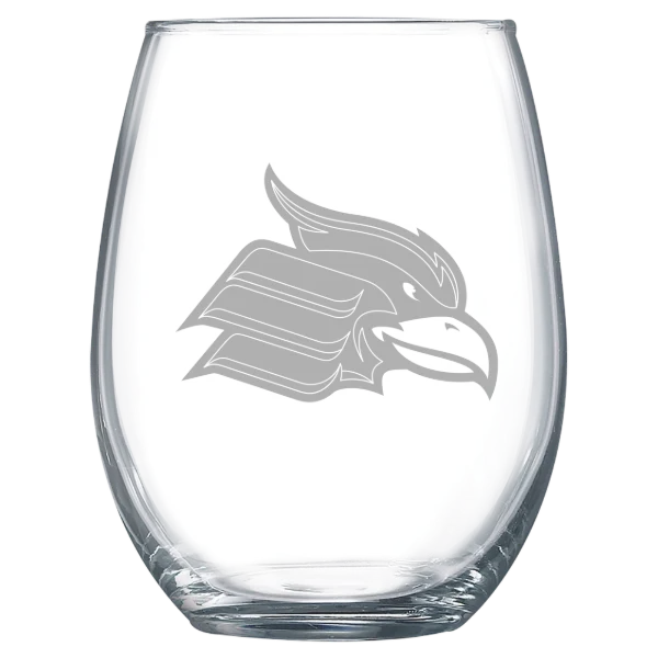 Wheeling University Polar Camel 15 oz. Stemless Wine Glass