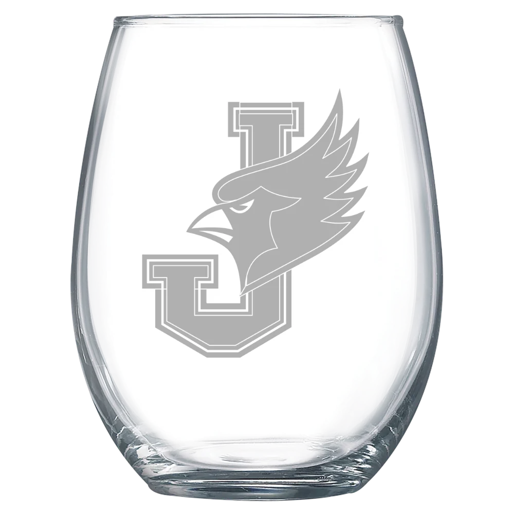 William Jewell College Polar Camel 15 oz. Stemless Wine Glass