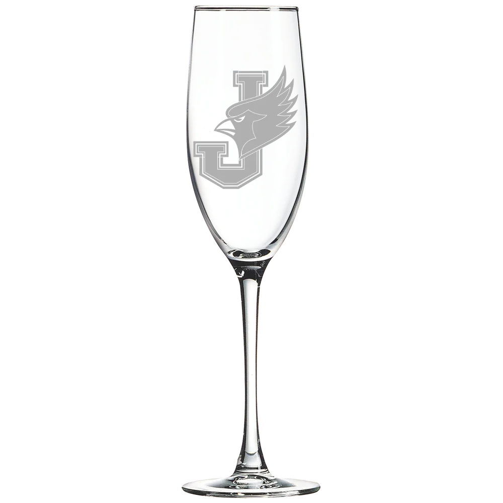 William Jewell College Polar Camel 8 oz. Champagne Flute