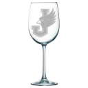 William Jewell College Polar Camel 19 oz. Wine Glass