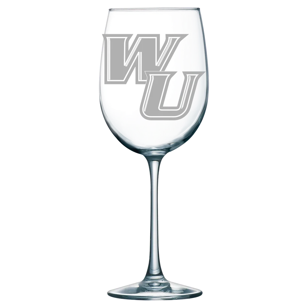 Wilmington University (Delaware) Polar Camel 19 oz. Wine Glass