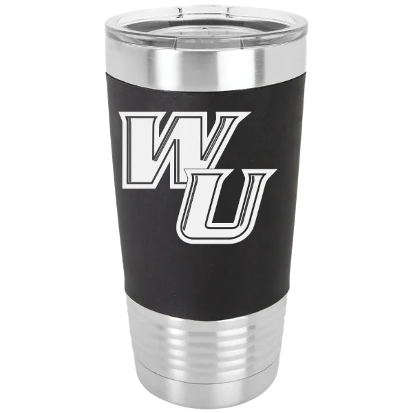 Wilmington University (Delaware) Polar Camel 20 oz. Silicone Grip Tumbler with Standard Lid