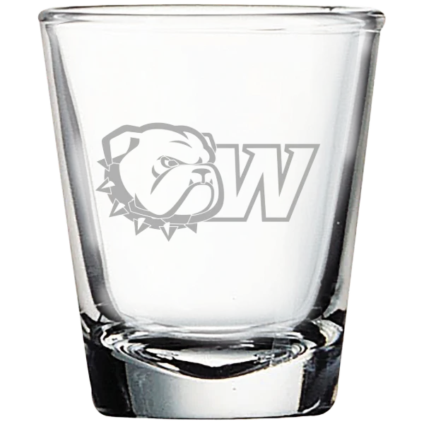 Wingate University Polar Camel 1.7 oz. Shot Glass