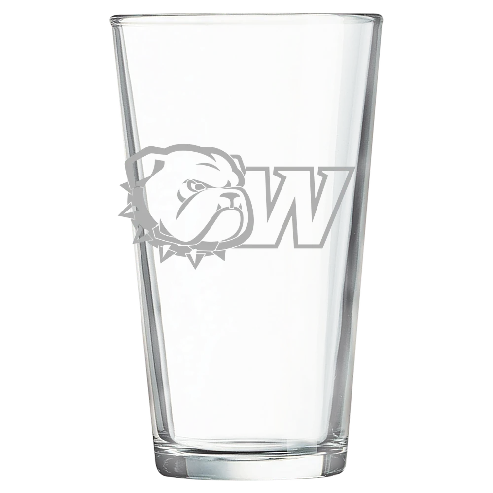 Wingate University Polar Camel 16 oz. Pint Mixing Glass