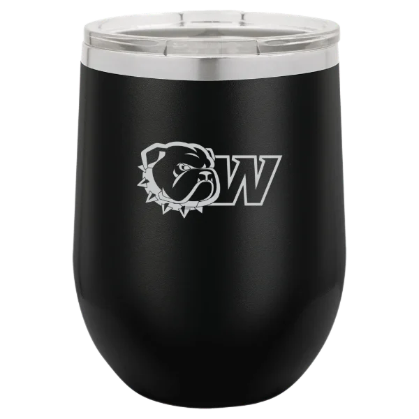 Wingate University Polar Camel 12 oz. Stemless Wine Tumbler