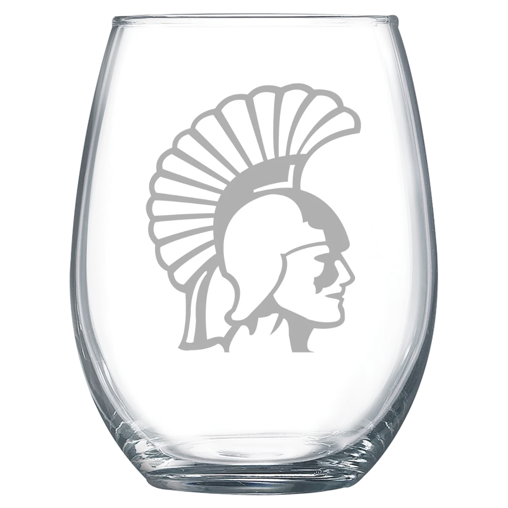 Winona State University Polar Camel 15 oz. Stemless Wine Glass