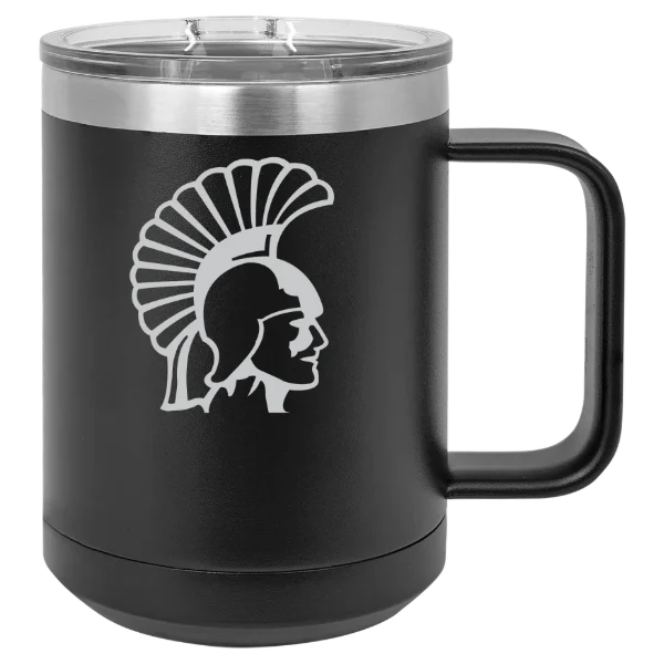 Winona State University Polar Camel 15 oz. Mug with Slider Lid