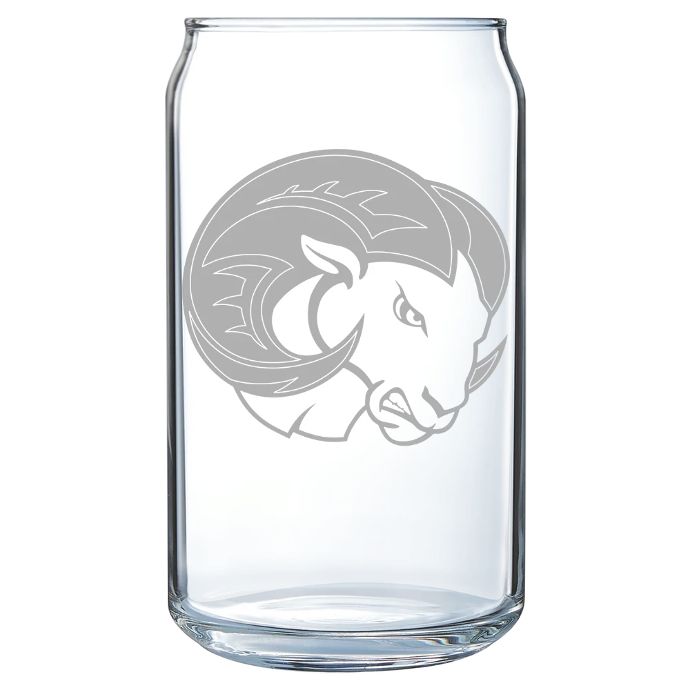 Winston-Salem State University Polar Camel 16 oz. Can Glass
