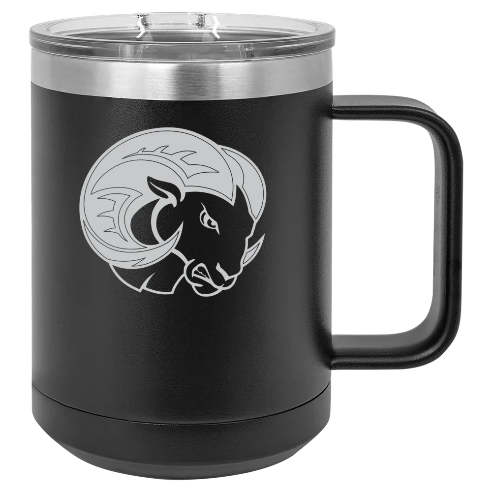 Winston-Salem State University Polar Camel 15 oz. Mug with Slider Lid