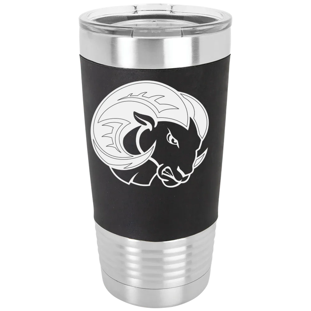 Winston-Salem State University Polar Camel 20 oz. Silicone Grip Tumbler with Standard Lid