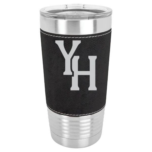 Young Harris College Polar Camel 20 oz. Leatherette Grip Tumbler with Standard Lid