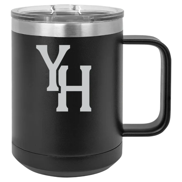 Young Harris College Polar Camel 15 oz. Mug with Slider Lid