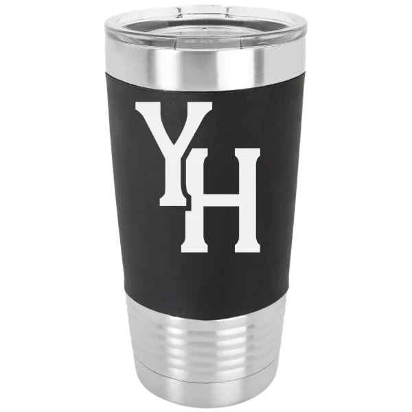 Young Harris College Polar Camel 20 oz. Silicone Grip Tumbler with Standard Lid